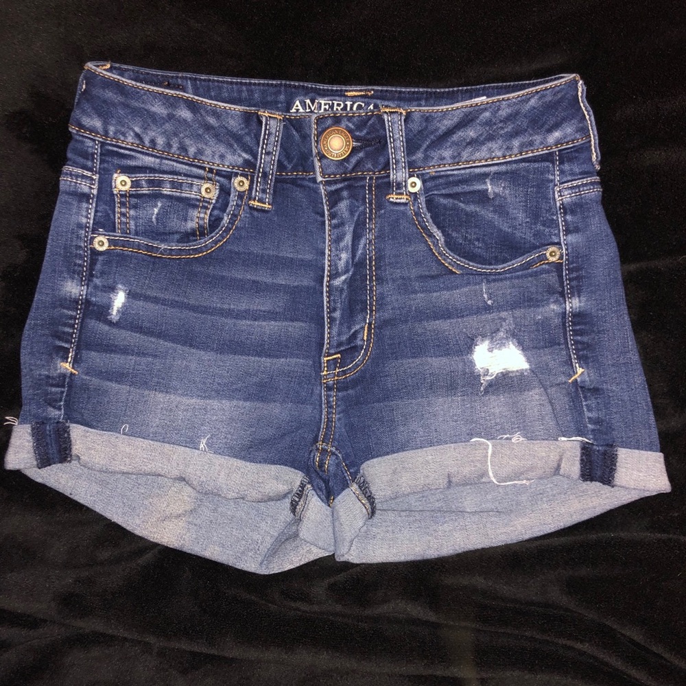 American Eagle Shorts High Rise Shortie